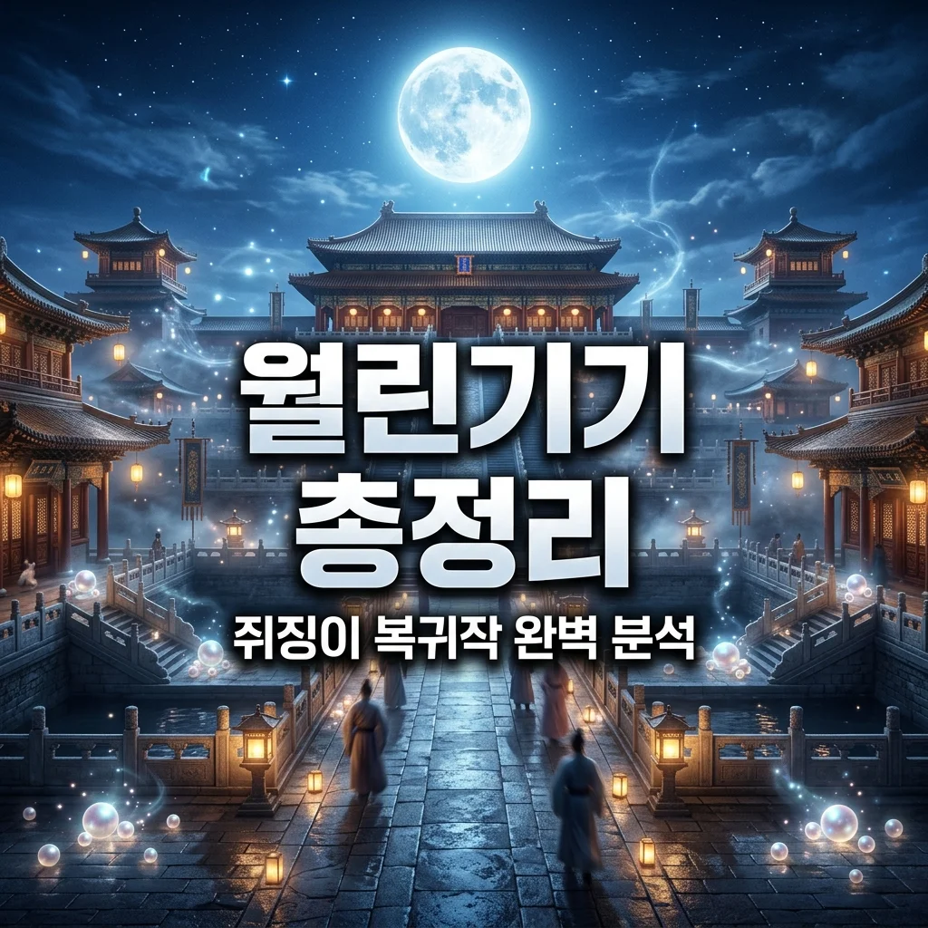 월린기기 뜻과 쥐징이 복귀작 원작 결말: 전체 몇부작 넷플릭스 정보 총정리