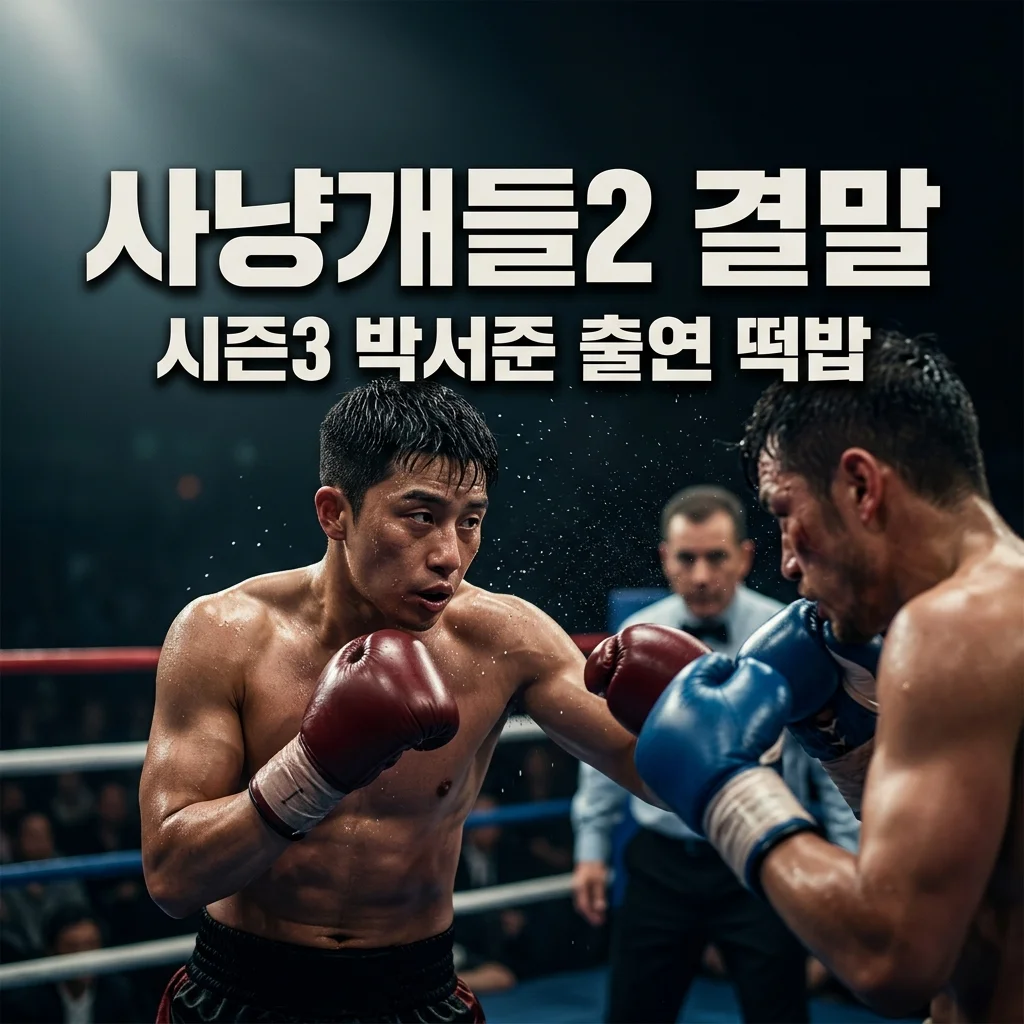 사냥개들2 결말 아쉬운 점과 시즌3 가능성! 박서준 출연 떡밥 및 OTT 추천