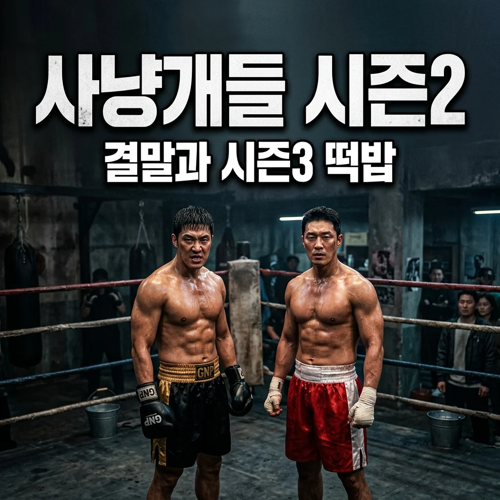 사냥개들 시즌2 결말 해석 및 시즌3 떡밥 총정리! 불법 복싱 리그의 최후