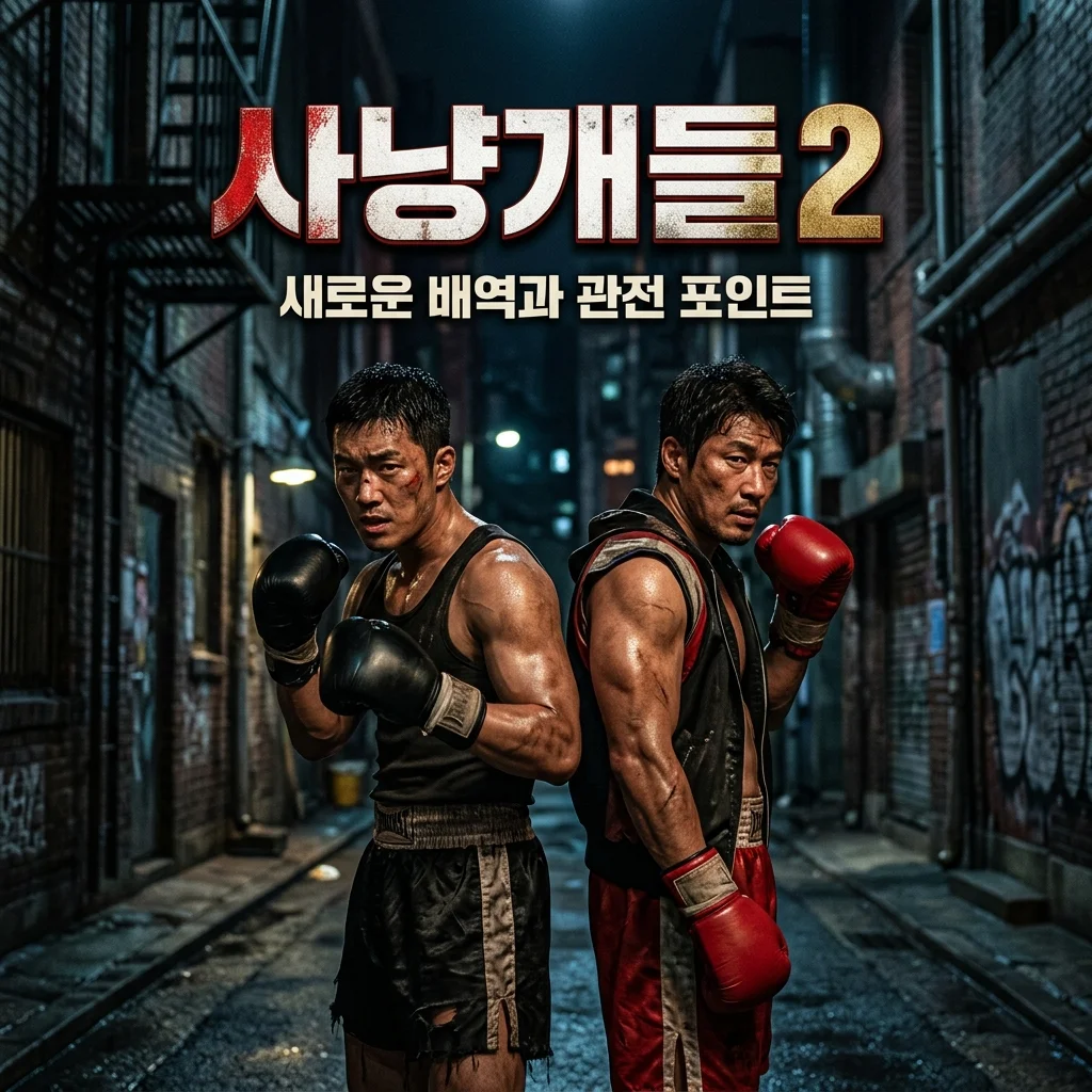 사냥개들 시즌2 여자 배역 누구? 논란 지운 넷플릭스 출연진 및 관전 포인트 3가지