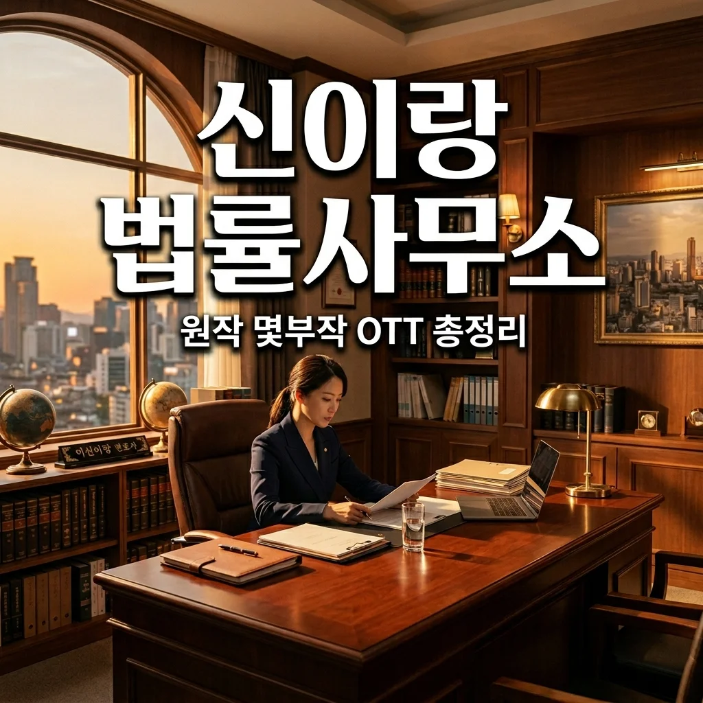 유연석 이솜 신이랑 법률사무소 원작 정보 몇부작 OTT 다시보기 시청률 총정리