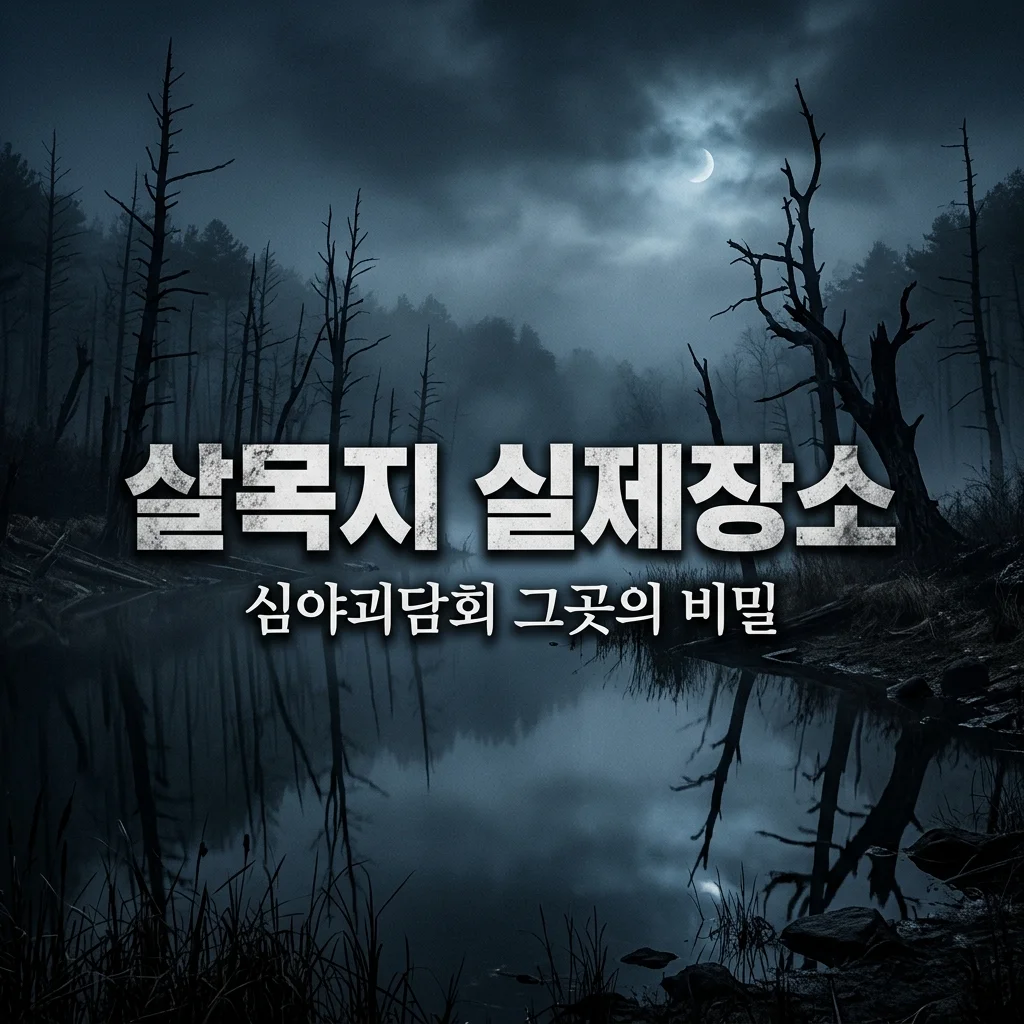 영화 살목지 실제 촬영지 위치와 괴담 총정리 | 심야괴담회 그 저수지 맞을까?
