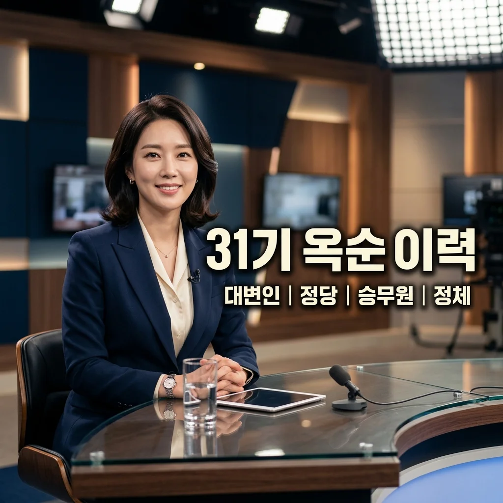 나는 솔로 31기 옥순 대선 캠프 대변인 정당 및 이력 완벽 정리