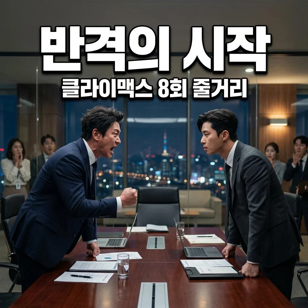 클라이맥스 8회 줄거리 이양미 반격 성공! 재방송 편성표 총정리