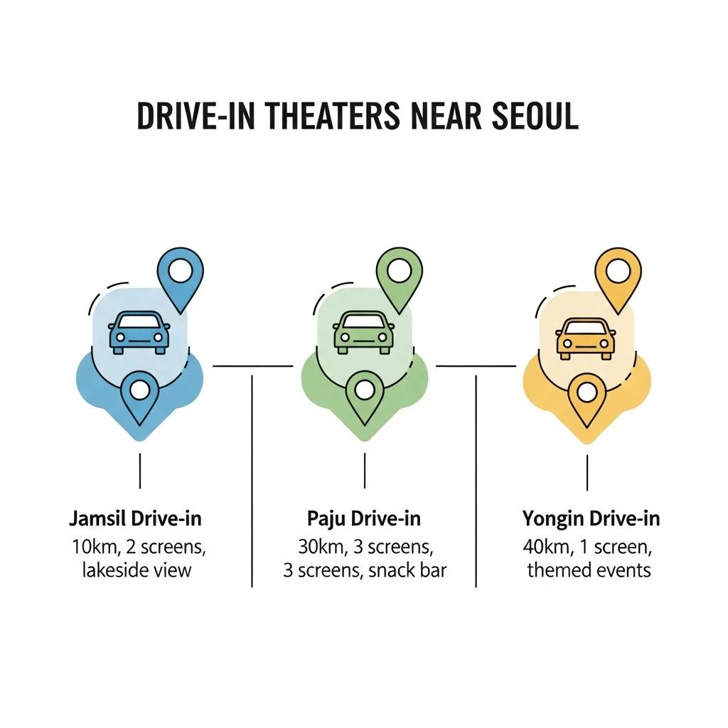 서울 근교 주요 자동차극장 3곳 완벽 비교