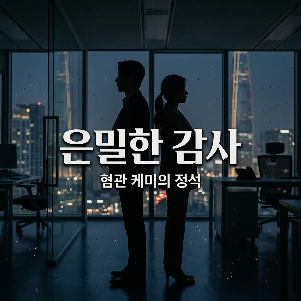 은밀한 감사 시청률 폭발! 신혜선 공명 혐관 케미와 수직 상승 비결 분석