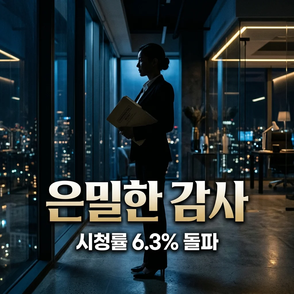 은밀한 감사 시청률 6.3% 돌파! 신혜선 연기력 폭발과 흥행 비결 분석