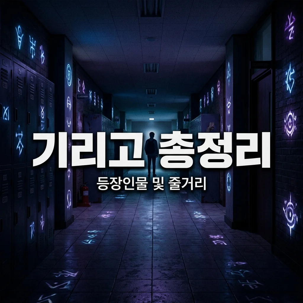 넷플릭스 기리고 등장인물 줄거리 총정리! 청불 K-오컬트 하이틴의 정점