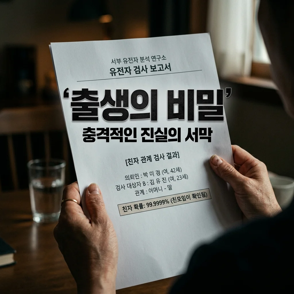 닥터신 주세빈 유전자 검사 결과 충격! 지영산이 내 아빠? 출생의 비밀 총정리
