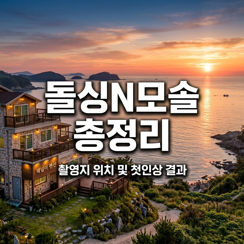돌싱n모솔 촬영지 숙소 위치 및 첫인상 투표 결과 정주행 가이드