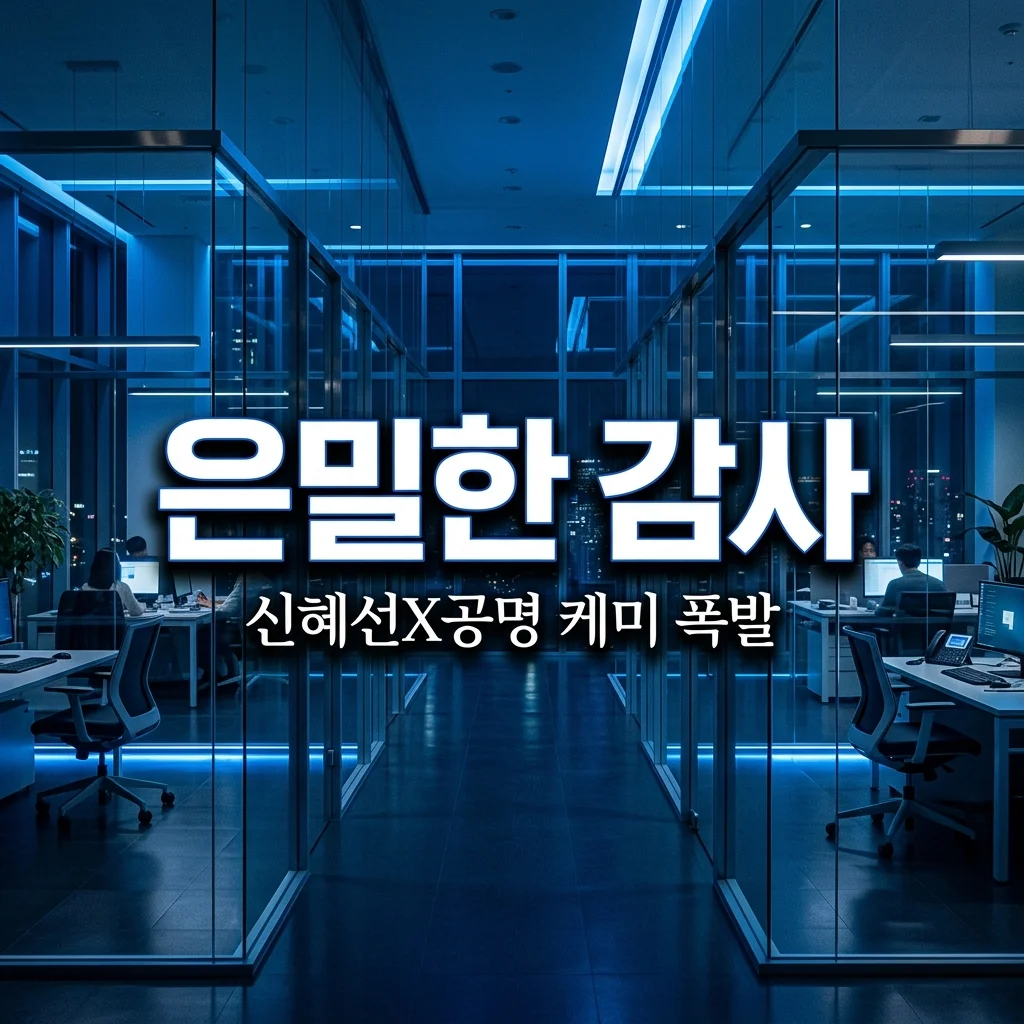 은밀한 감사 신혜선 공명 환상 케미! 1회 리뷰 및 좌천 이유 총정리