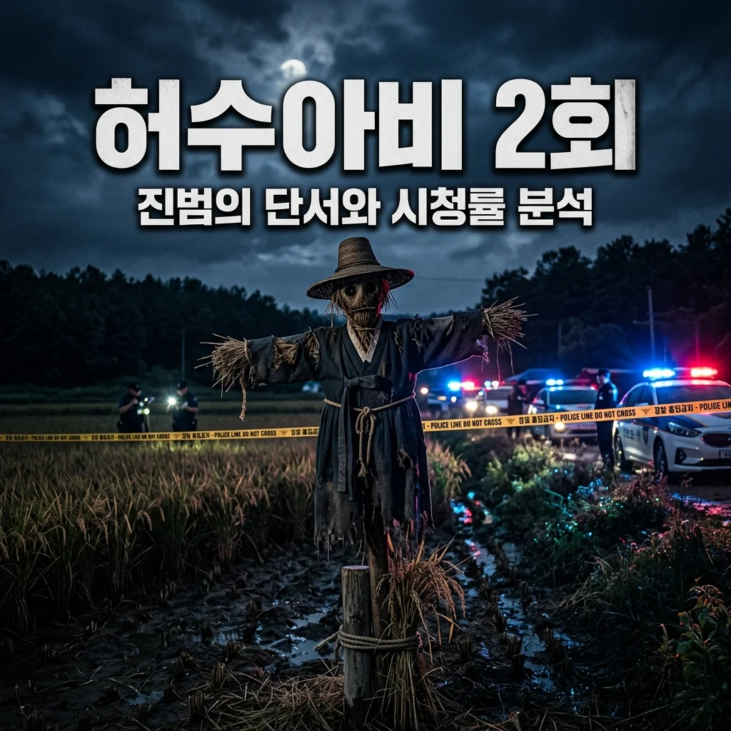 드라마 허수아비 2회 줄거리 재방송 시청률 및 진범 결정적 단서 분석