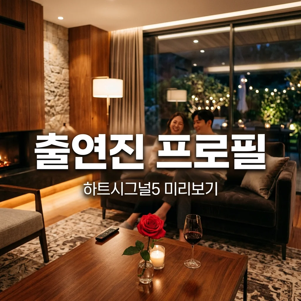 하트시그널5 출연진 인스타 직업 나이 프로필 방송 전 총정리