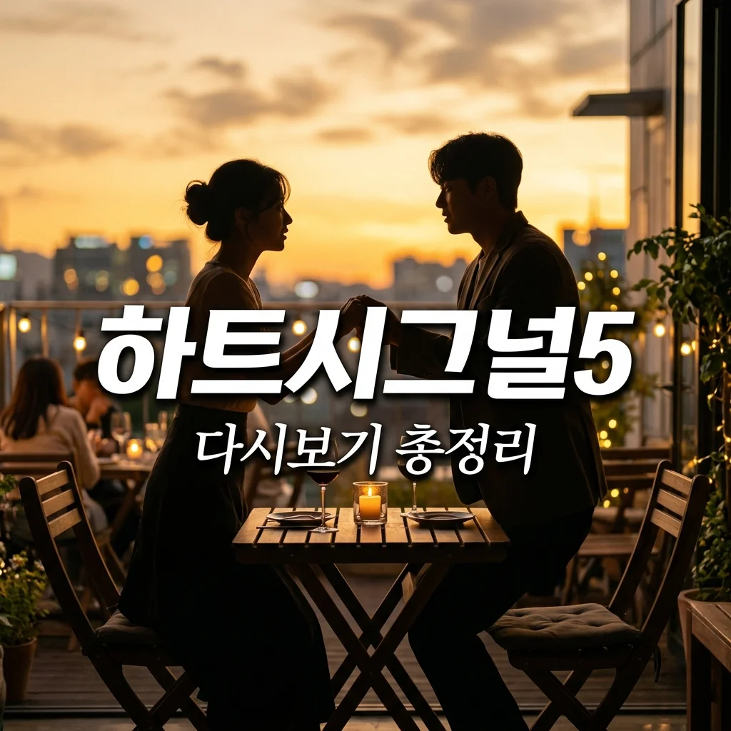 하트시그널5 다시보기 넷플릭스 티빙 웨이브 OTT 채널 총정리
