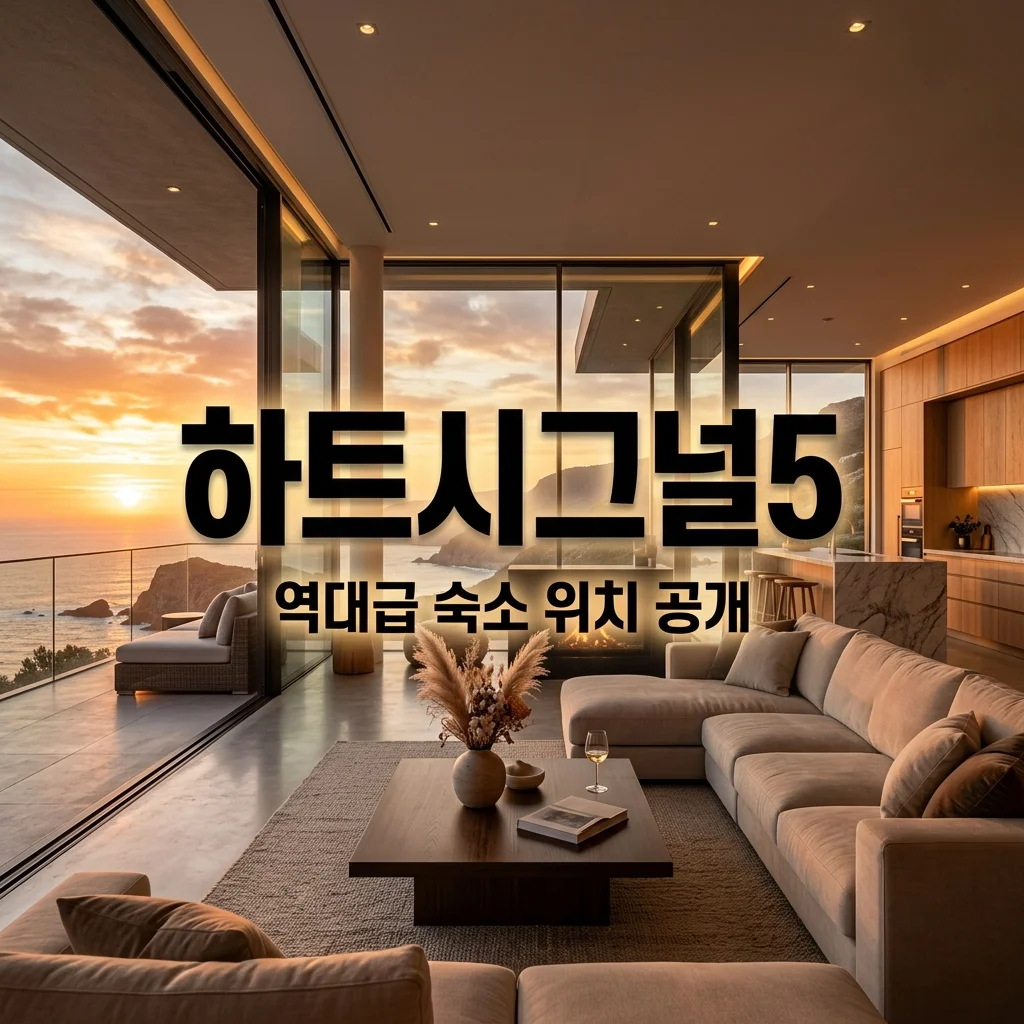 하트시그널5 촬영지 위치 어디? 시그널 하우스 인테리어 및 출연진 총정리