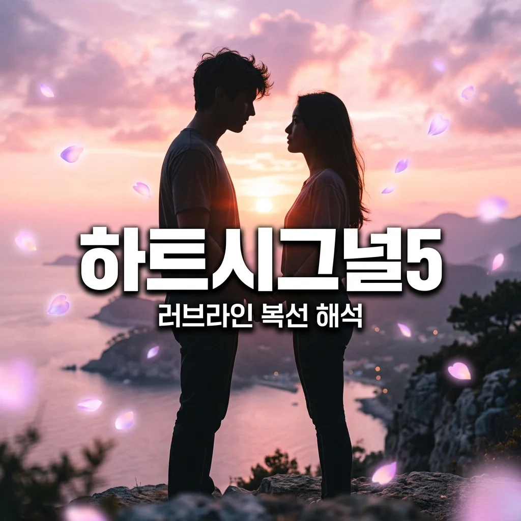하트시그널5 출연진 포스터 분석! 숨겨진 러브라인 커플 복선 1분 해석법