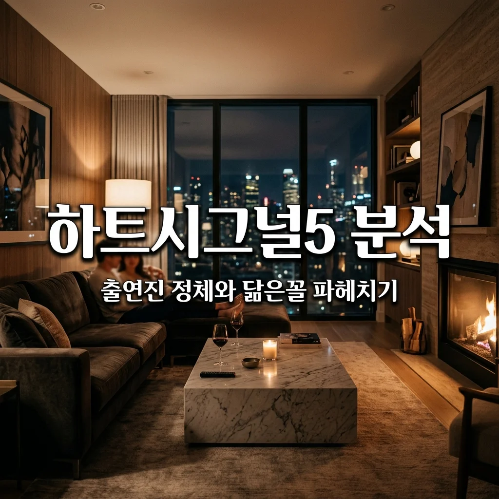 하트시그널5 출연진 닮은꼴 총정리! 과거 쇼핑몰 모델 경력 및 화제 인물 분석