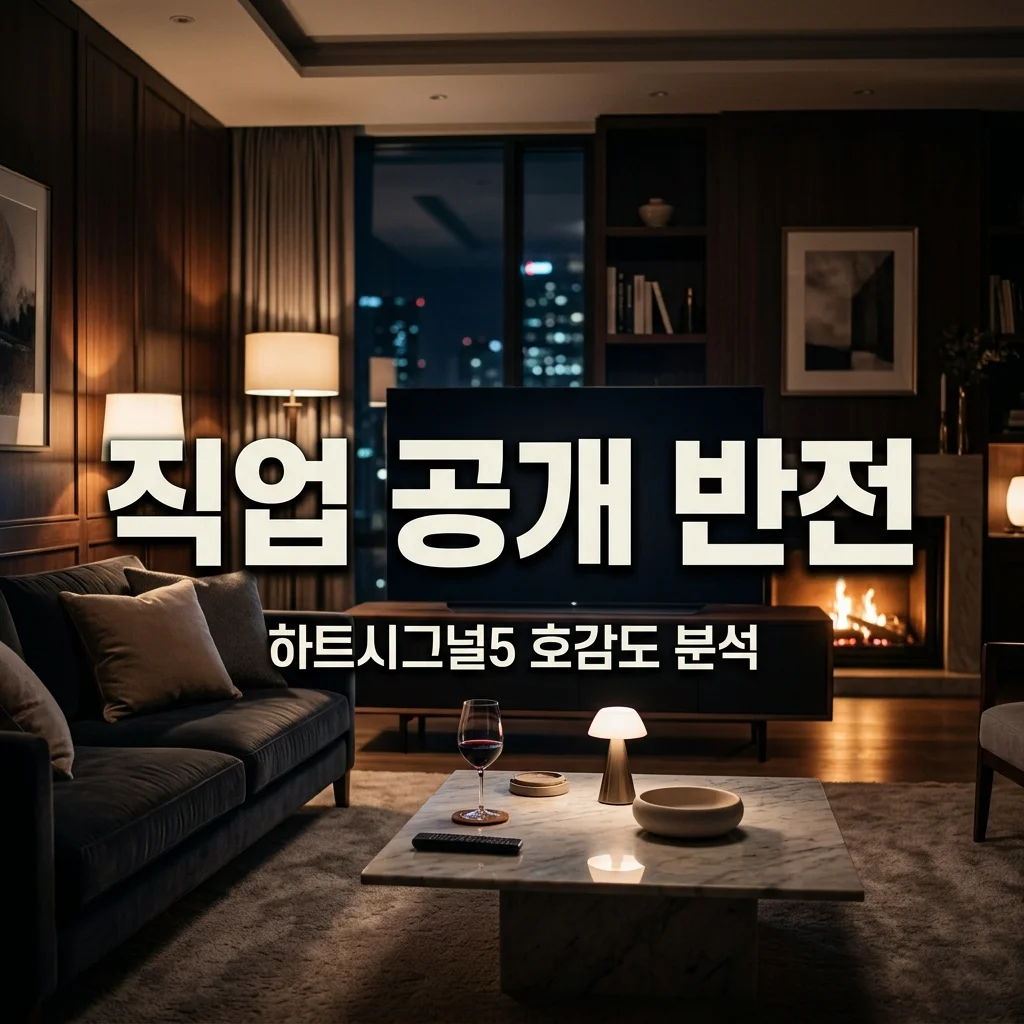 하트시그널5 출연진 직업 공개 후 반전! 호감도 문자 결과 및 관계 흐름 분석