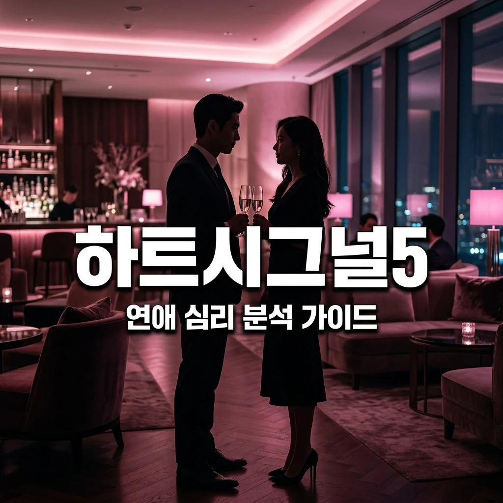 하트시그널 5 출연진 및 연예인 패널 라인업! 의사 정체와 연애 심리 분석 포인트