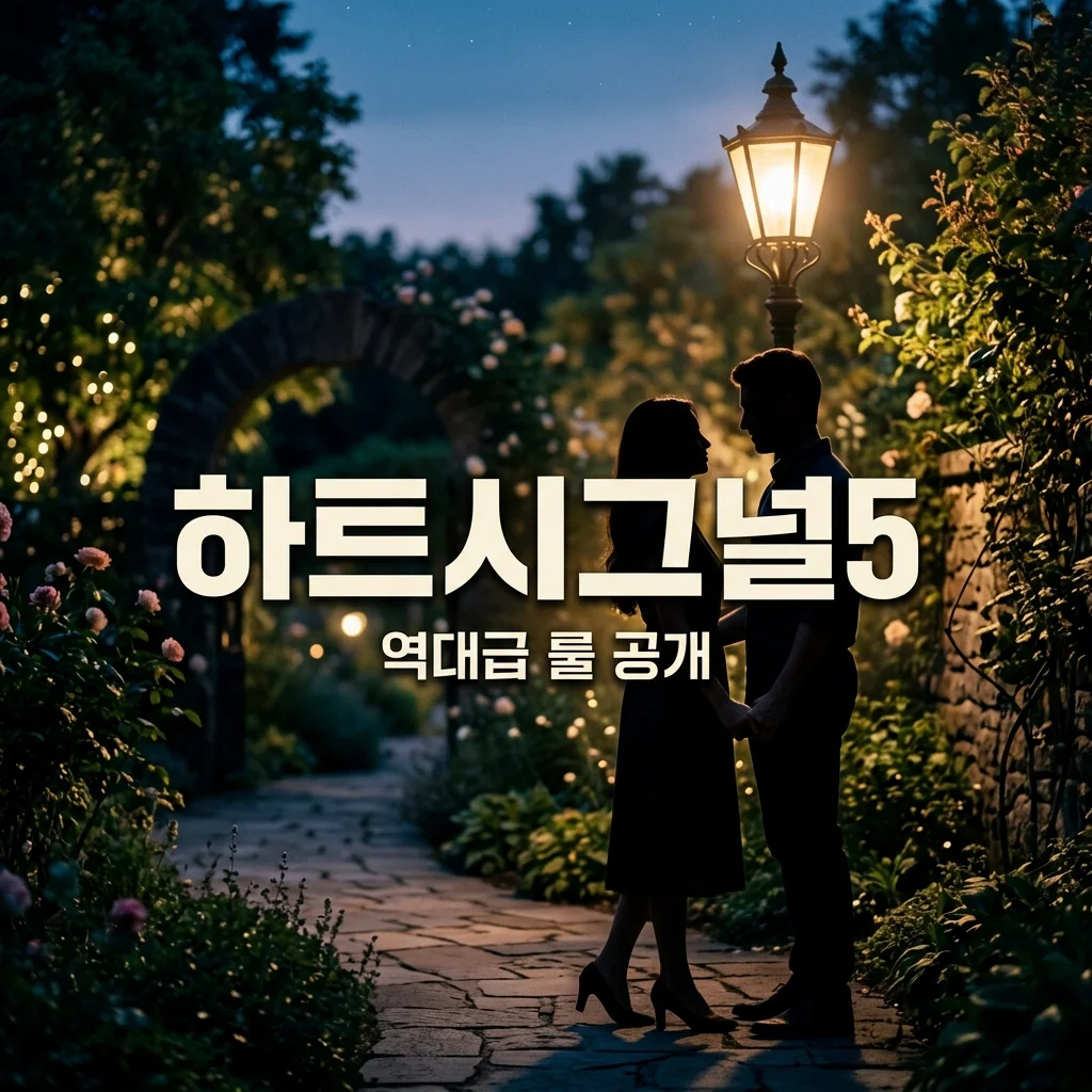 하트시그널5 출연진 및 히든 룸 규칙 총정리: 시즌4와 완벽히 다른 차별점은?