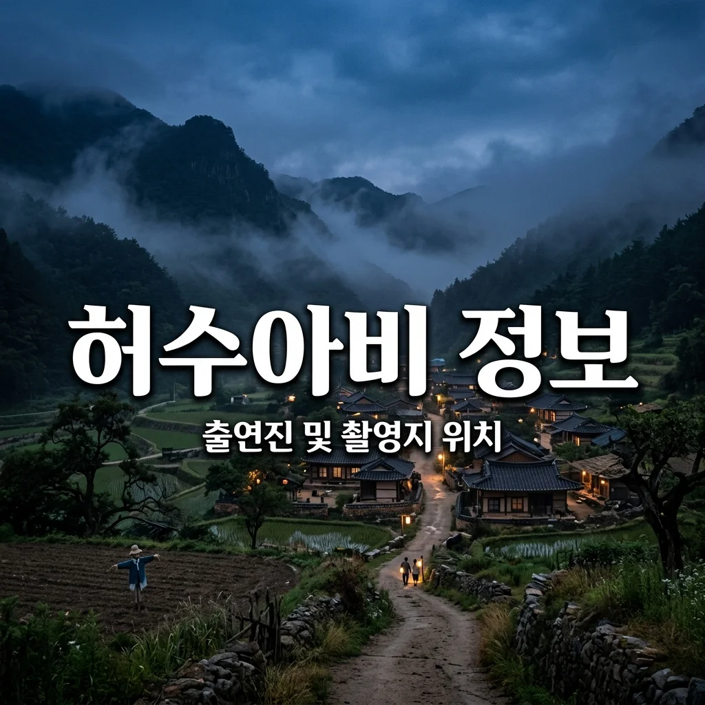 드라마 허수아비 기본정보 등장인물 프로필 및 촬영지 세트장 위치 확인