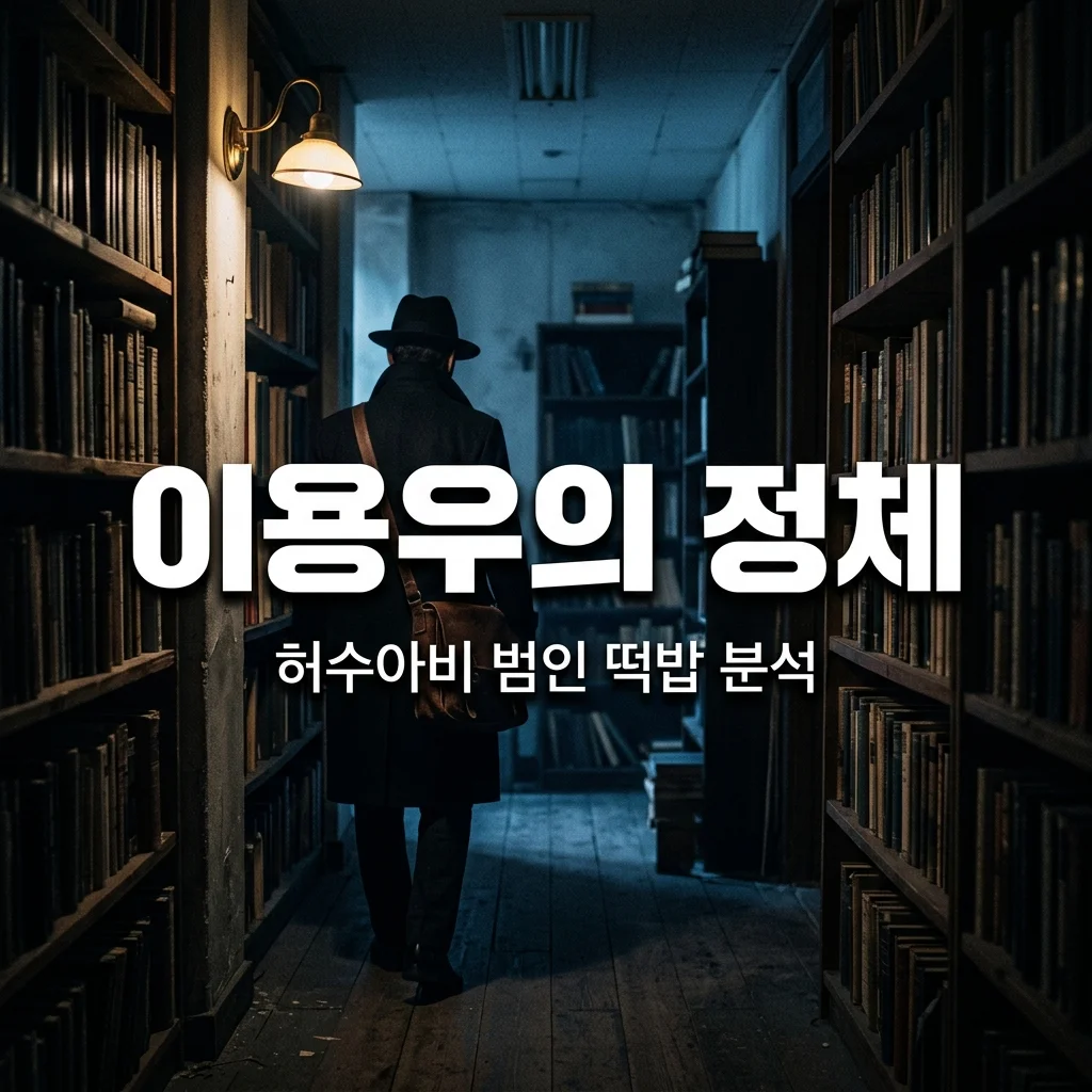드라마 허수아비 이용우 정체! 소름 돋는 연기력과 범인 떡밥 총정리