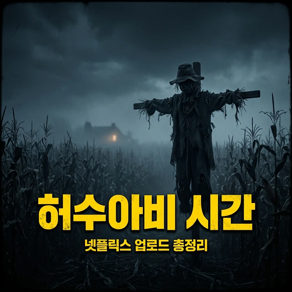 드라마 허수아비 넷플릭스 업로드 시간 및 다시보기 방법 총정리