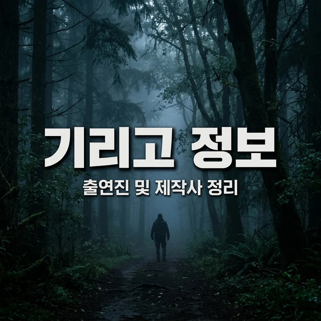 넷플릭스 기리고 기본정보 출연진 라인업 및 제작사 연출 감독 완벽 가이드