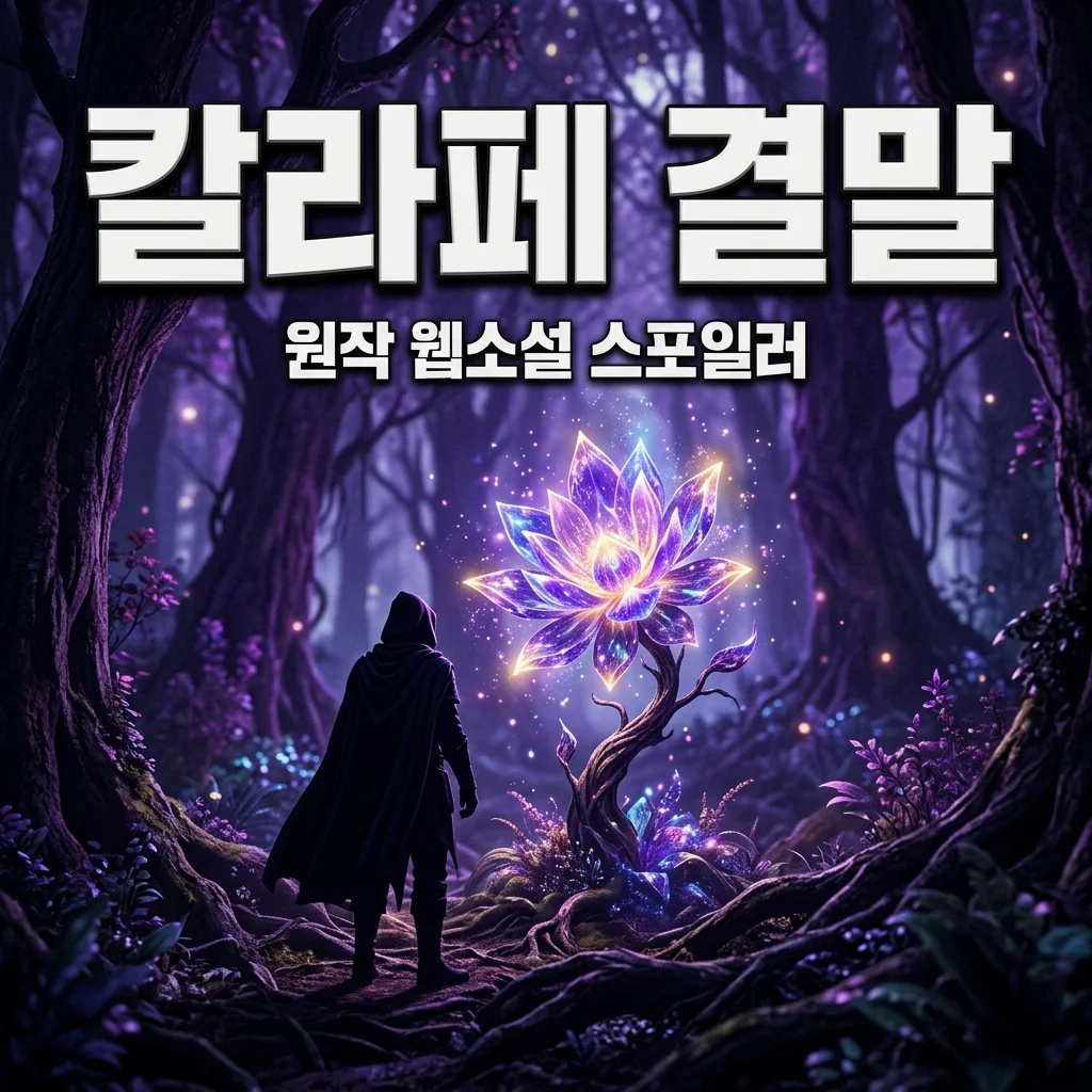 신작 칼라페 원작 웹소설 결말 스포일러 및 세계관 설정 총정리