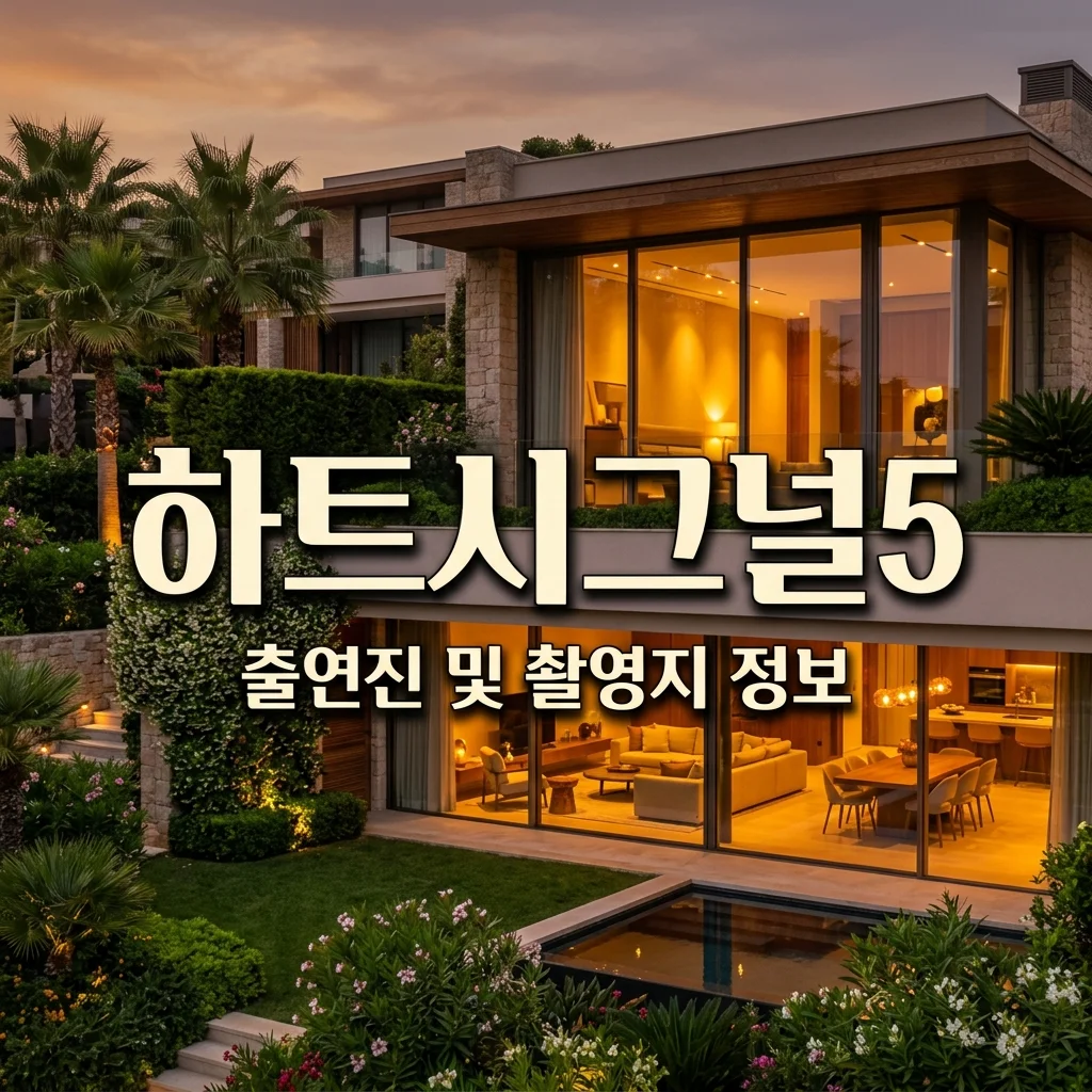 하트시그널5 출연진 프로필 및 촬영지 숙소 위치 인테리어 총정리