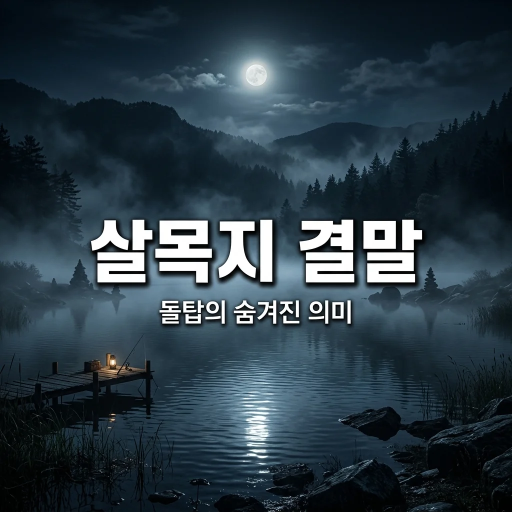 살목지 결말 해석 및 돌탑 뜻 완벽 정리! 저수지 괴담의 진실은?