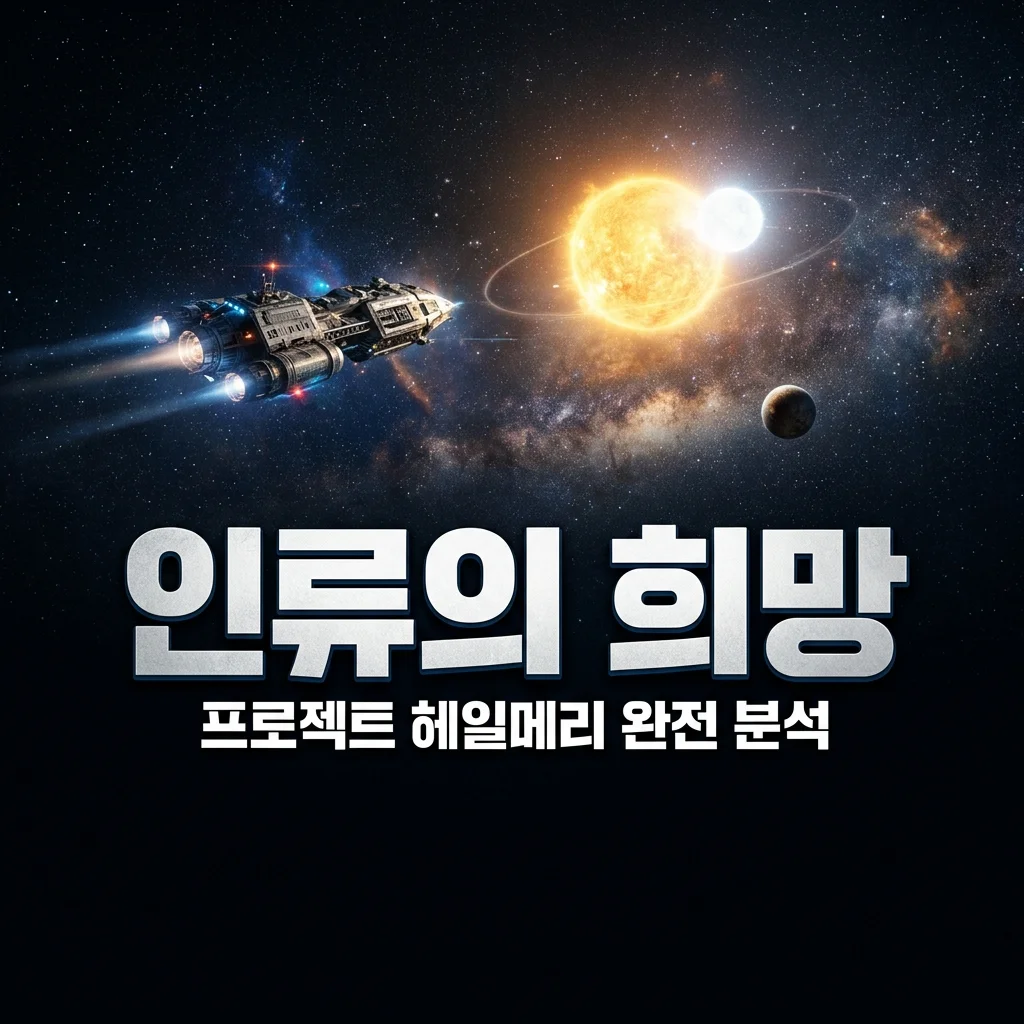 프로젝트 헤일메리 영화 후기 및 원작 소설 차이점 완벽 정리