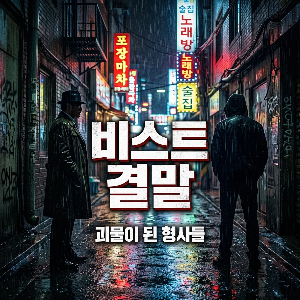 영화 비스트 결말 해석 줄거리 정보 괴물이 된 두 형사의 파국