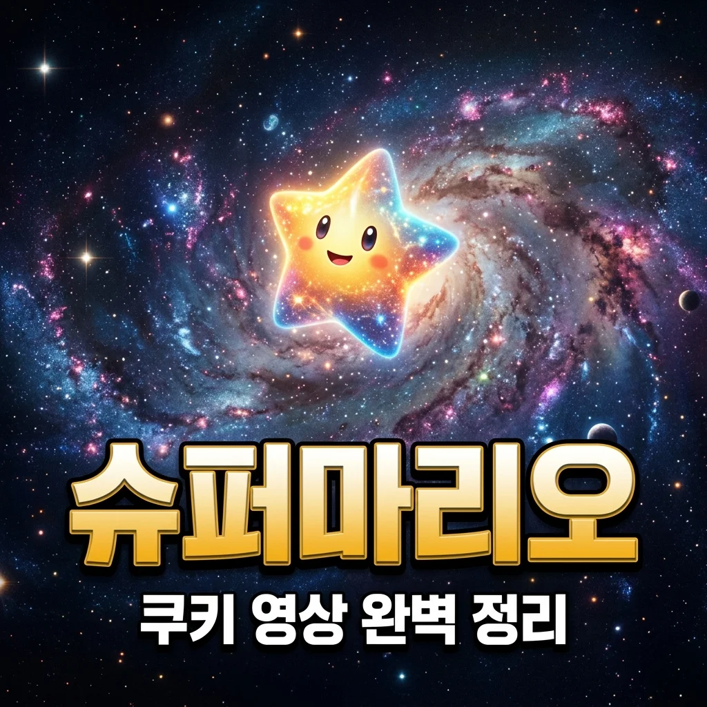 슈퍼마리오 쿠키 영상 개수 및 해석 총정리! 갤럭시 후기 및 후속작 힌트