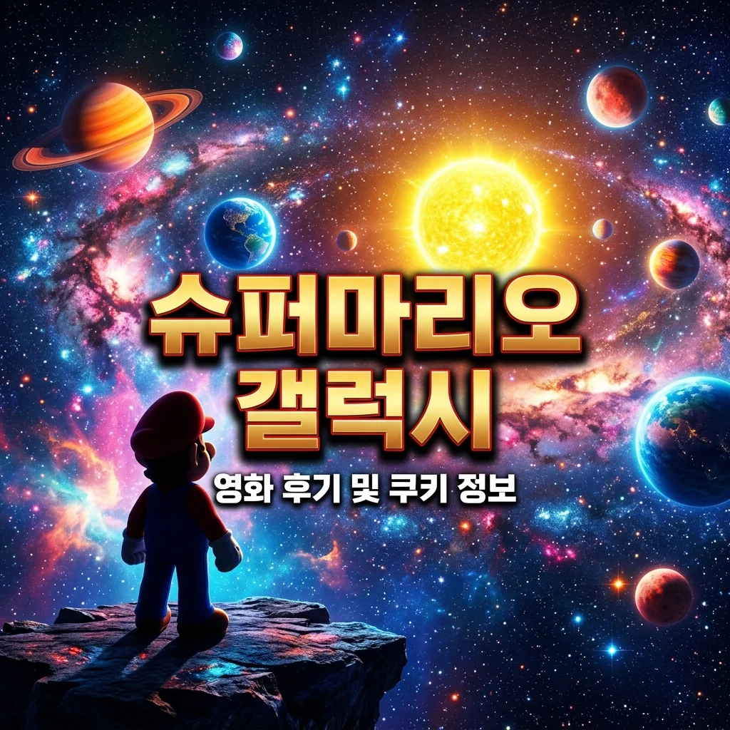 슈퍼마리오 갤럭시 영화 후기: 쿠키 영상 개수와 아이와 관람 꿀팁 정리