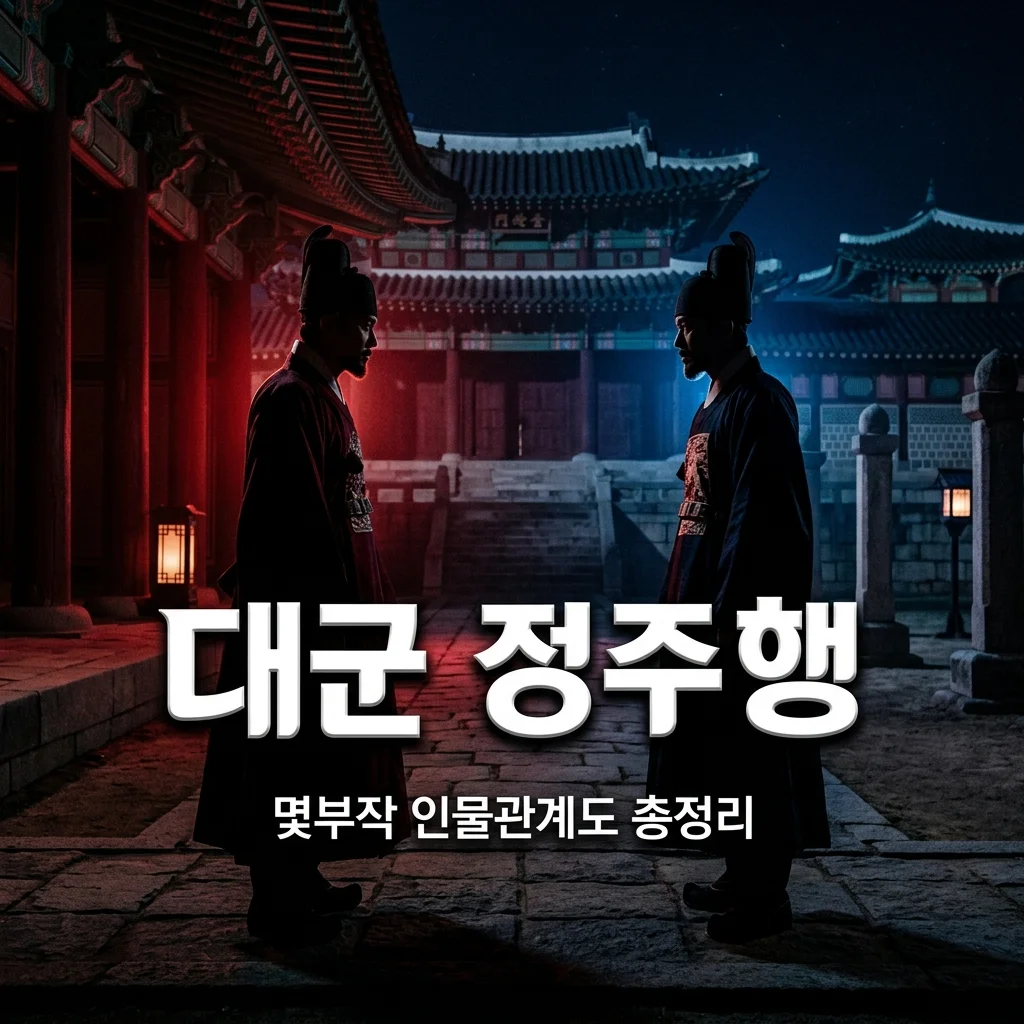 TV조선 대군 왕이 되려는 남자 몇부작 및 기본정보, 한눈에 보는 인물관계도