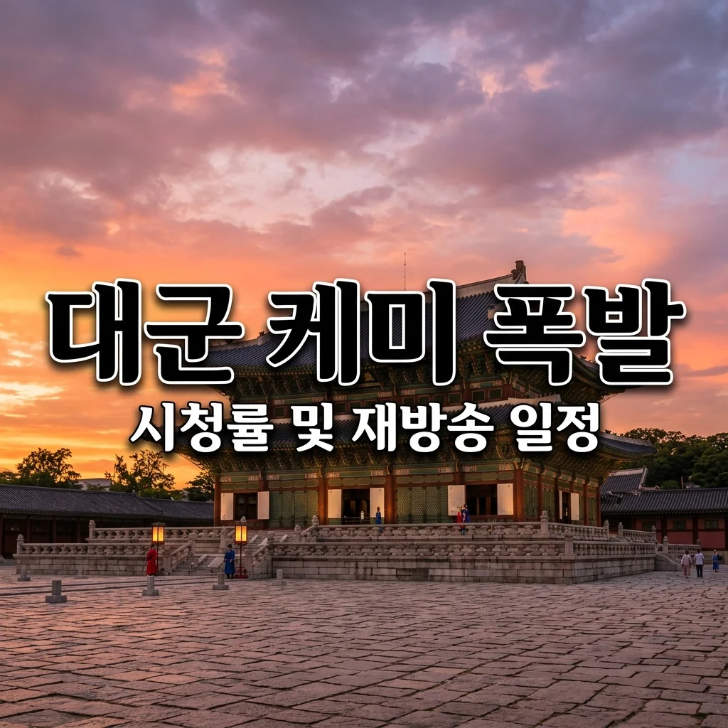 첫방부터 터졌다! 대군 왕이 되려는 남자 진세연 윤시윤 케미 및 시청률 재방송 일정