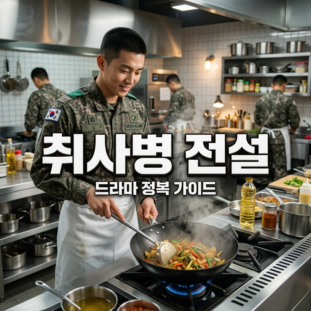 tvN 취사병 전설이 되다 기본정보! 몇부작 OTT 인물관계도 웹툰 원작 총정리